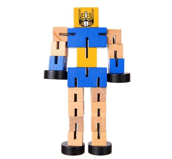 wooden robot toys - Image 8