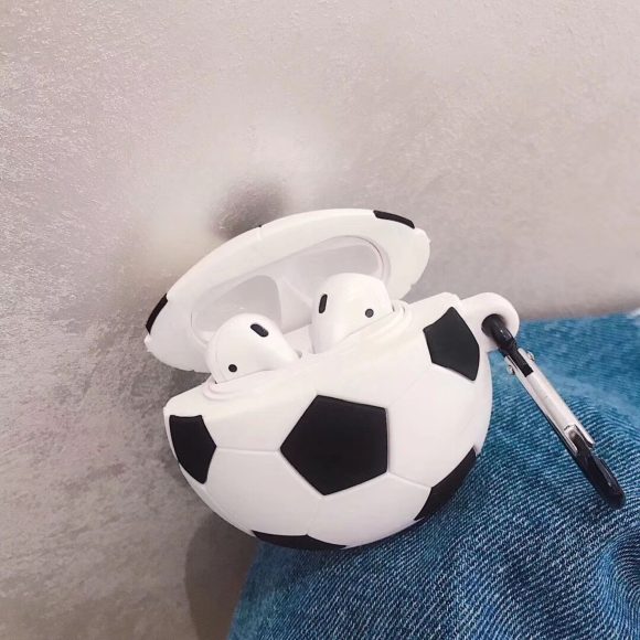 Compatible with Apple, Football AirPods2 Silicone Case - Image 4