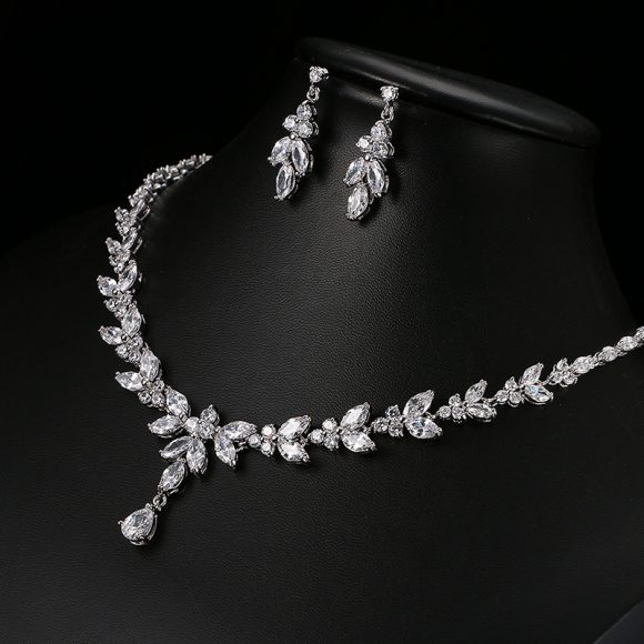 Zircon Simple Bridal Set - Image 5