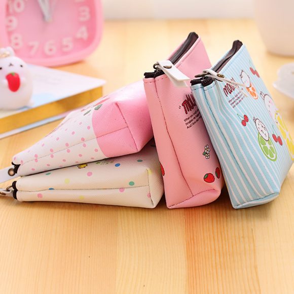 0583 Creative Potato Rabbit Zero Wallet Korean Version PU Waterproof Hand With Small Pocket Mini Cute Coin Earphone Receiving Bag - Image 9