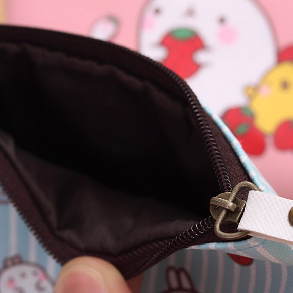 0583 Creative Potato Rabbit Zero Wallet Korean Version PU Waterproof Hand With Small Pocket Mini Cute Coin Earphone Receiving Bag - Image 7