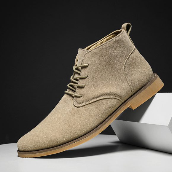 Men's Business Shoes And Boots Retro British - Image 3