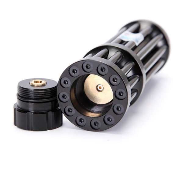 Black Extended Outdoor Self-Defense Indicator Laser Flashlight - Image 4