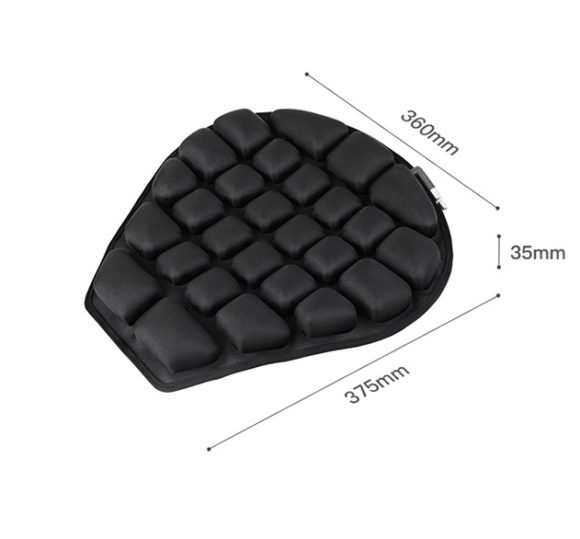 Three-dimensional airbag for motorcycle cushion - Image 2