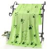 Soft Absorbent Cartoon Print Embossed Bath Towel - Image 5