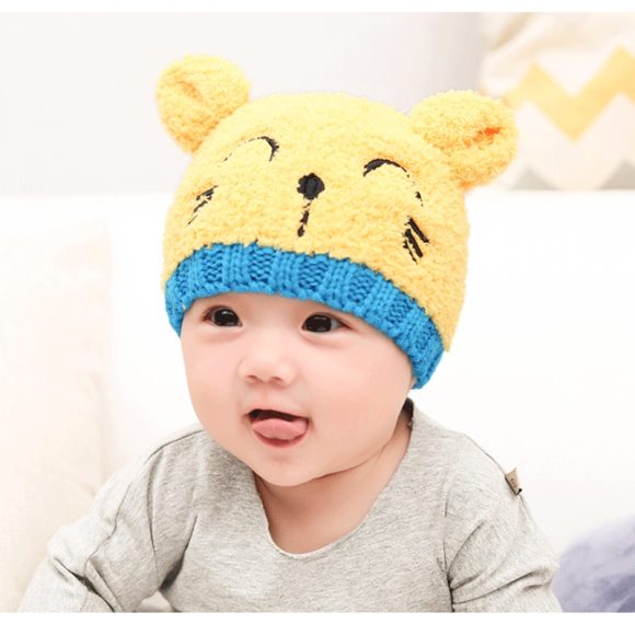 Wool scarf baby hat - Image 6