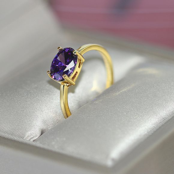 European And American Popular Ins Style Women's Engagement Ring - Image 4