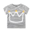 Children's Wear Summer New Korean Children's Boys Cotton T-shirt Men's Treasure In Children's Short Sleeves - Image 6