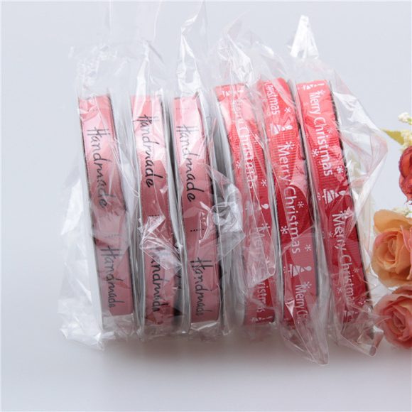 Christmas ribbon 1CM threaded ribbon small roll - Image 6