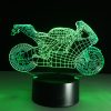 Motorcycle led desk lamp