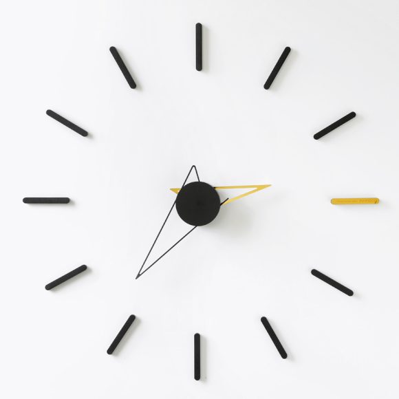 Wozoom House Quasi Background Wall Decoration Clock Wall Clock Living Room Nordic Light Luxury Clock Wall Hanging Creative Modern Style