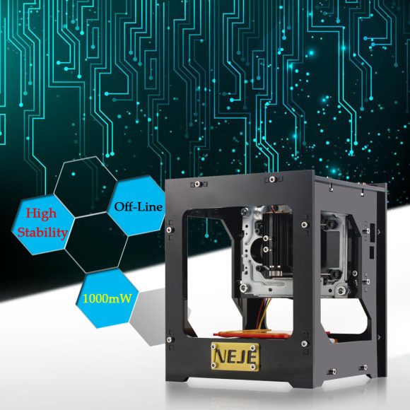 1000mW cnc crouter cnc laser cutter mini cnc engraving machine DIY Print laser engraver High Speed with Protective Glasses - Image 2