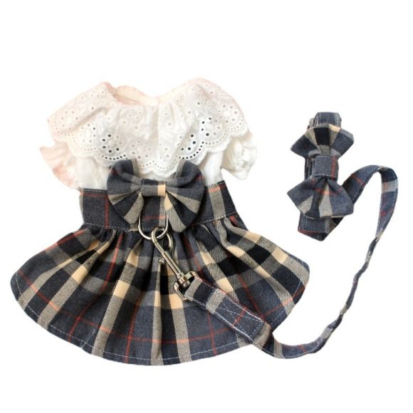 Dog Thin Skirt With Drawstring Chest Back - Image 4
