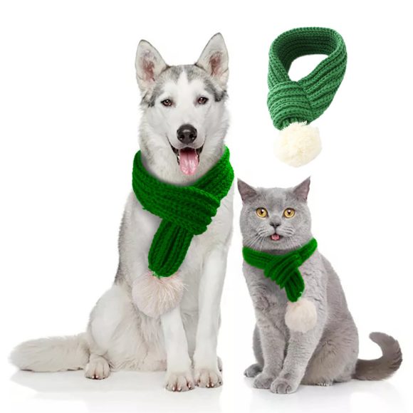 Pet christmas wool scarf - Image 4