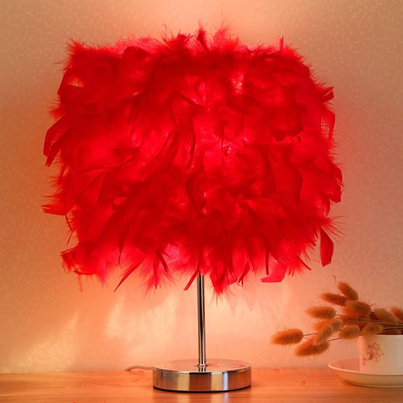 Feather bedroom cute girly night light - Image 2