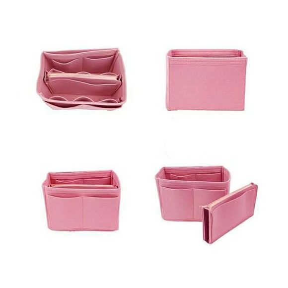 Multifunctional Felt Storage Bag Felt Bag Middle Bag Large Capacity Ladies Toiletry Bag - Image 9