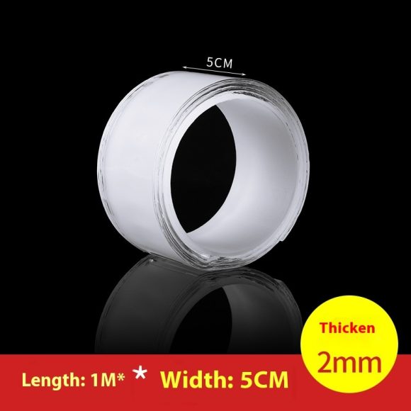 Non-marking Nano Magic Tape Non-slip Patch Strong Double-sided Adhesive Tape - Image 7