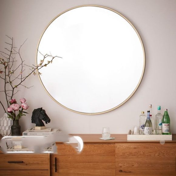 Bathroom wall bathroom mirror wall hanging decorative mirror - Image 6