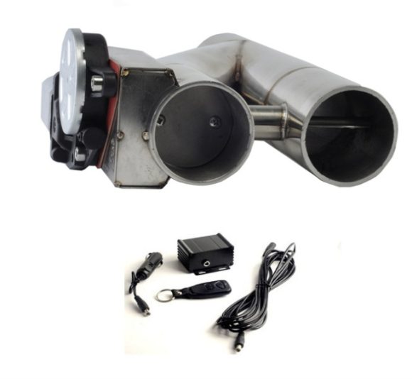 Universal sound wave remote control Y type exhaust valve - Image 2