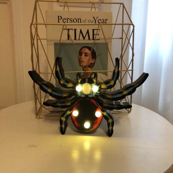 Halloween Lights Decoration LED Light Pumpkin Spider Bat Skull Outdoor Decorative Modeling Room Lights Decor Helloween Party - Image 4