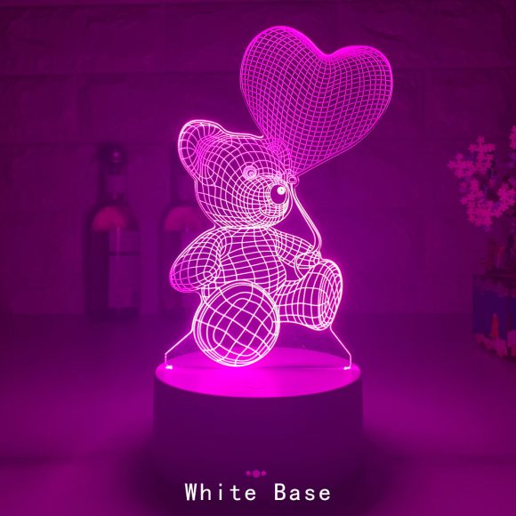 3D Lamp Acrylic USB LED Night Lights Neon Sign Lamp Xmas Christmas Decorations For Home Bedroom Birthday Decor Valentines Day Gifts - Image 10