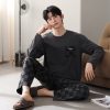 New Cotton Long Sleeve Full Cotton Casual Homewear Suit - Image 9
