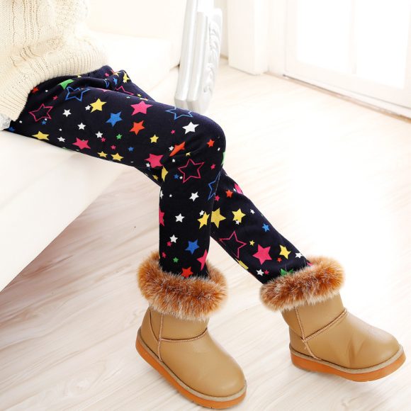 Girls' warm leggings - Image 4
