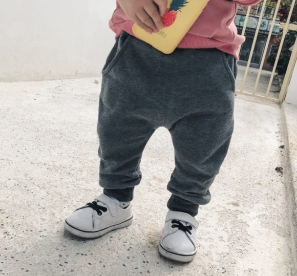 boys casual pants autumn loaded Korean children's casual sweatpants baby cartoon loose trousers - Image 5