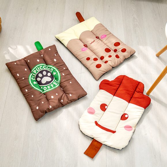 Dog Cooling Mat Pet Beds Cat Rug Ice Silk Pet Self Cooling Pad Blanket Summer Washable Oxford Farbric Cooling Down Summer Fruit - Image 2
