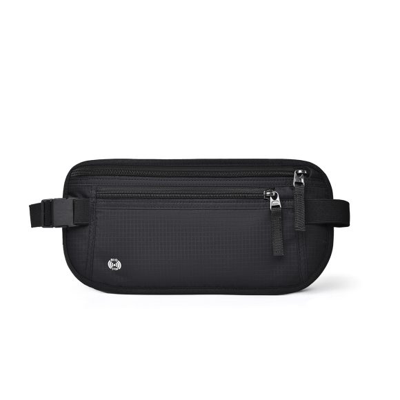 Passport Document Bag Personal Invisible Waterproof Mobile Phone Rfid Waist Bag - Image 2