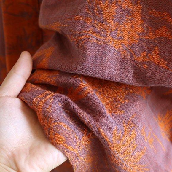 Couple Cotton Loose Bathrobe Lace Bathrobe Women's Double Jacquard Pajamas - Image 9
