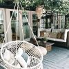 Nordic Style Round Hammock Outdoor Indoor Dormitory Bedroom Hanging Chair For Child Swinging Single Safety Hammock - Image 2