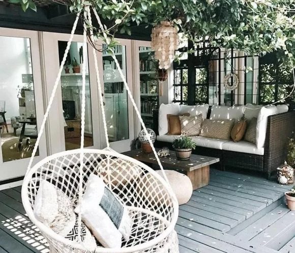 Nordic Style Round Hammock Outdoor Indoor Dormitory Bedroom Hanging Chair For Child Swinging Single Safety Hammock - Image 2