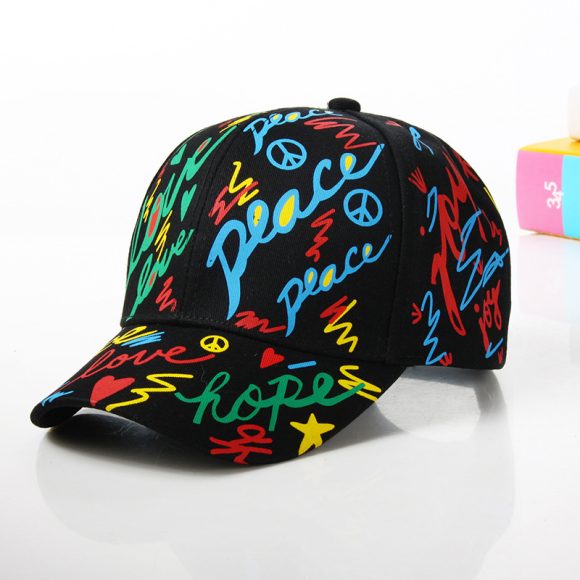 Casual Graffiti Baseball Hat - Image 2