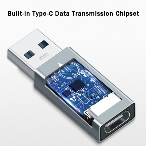 USB 3.1 Male to Type-C Female Adapter USB A - Image 6