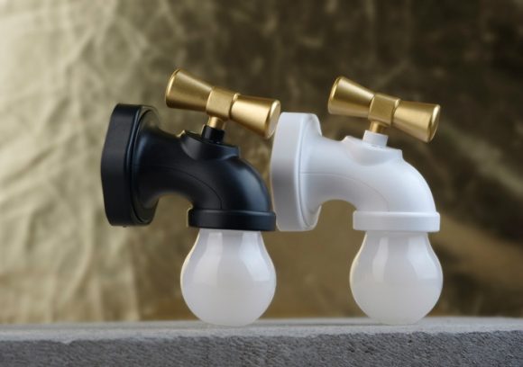 Faucet Night Lamp LED Induction Bed Lamp USB Charging Sound-controlled Night Lamp - Image 2