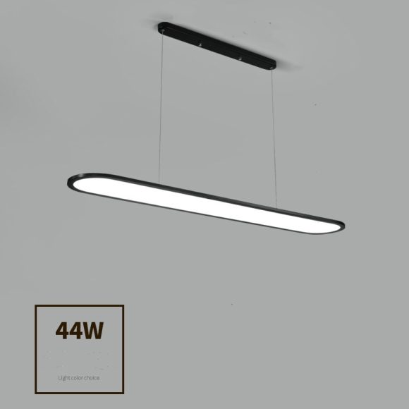 Modern Simple Creative Strip Bar Led Office Lighting Restaurant Chandelier - Image 4