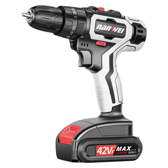Power Tool Rechargeable Drill Household Lithium Electric Drill - Image 2