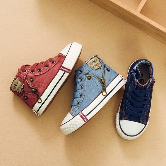 Autumn Expert Skill Children Casual Shoes Boys Girls Sport Shoes Breathable Denim Sneakers Kids Canvas Shoes Baby Boots - Image 5