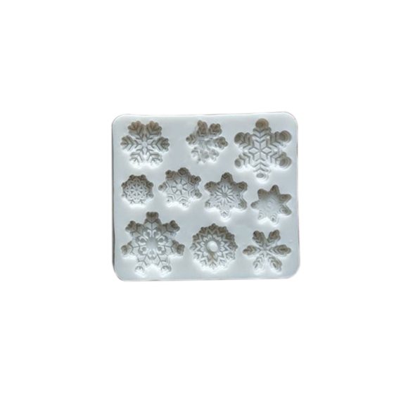Christmas snowflake silicone mold - Image 4