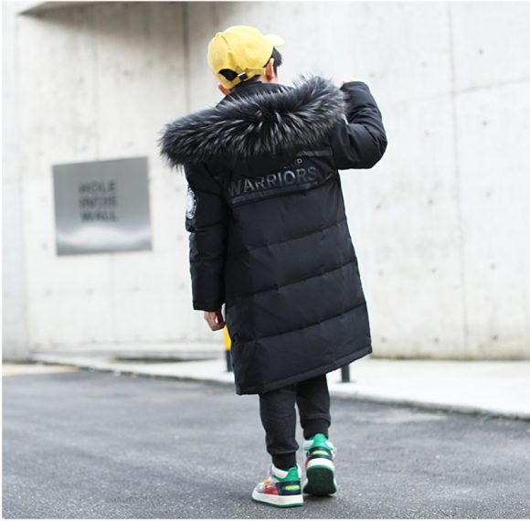 New Mid-length Thick White Duck Down Jacket - Image 8