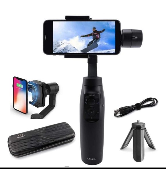 Mobile Phone Stabilizer Wireless Charging Anti-shake Handheld Mobile Phone PTZ Three-axis Stabilizer - Image 6