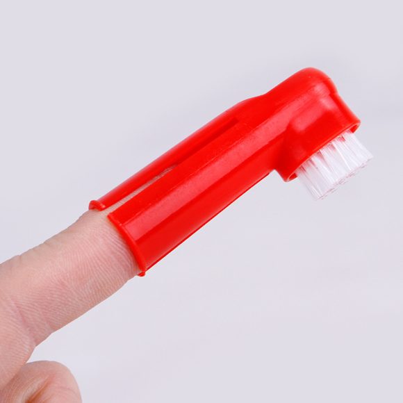 Double Head Toothbrush  Soft Pet Finger Toothbrush Set Pets Dogs Cats Teeth Care Cleaning Brush Pets Grooming Tools - Image 3