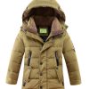 -30 Degree Children's Winter Jackets Duck Down Padded Children Clothing Big Boys Warm Winter Down Coat Thickening Outerwear - Image 2