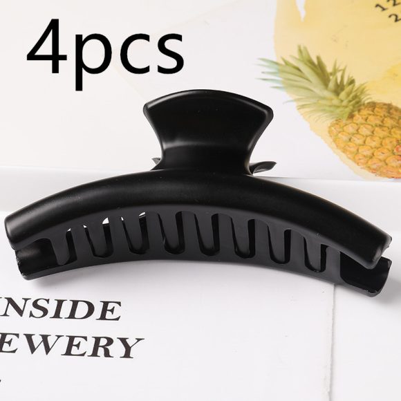 New Claw Clip For Women Tough Colorful Plastic Hair Claws Large Size Hair Clamps Hair Accessories - Image 7