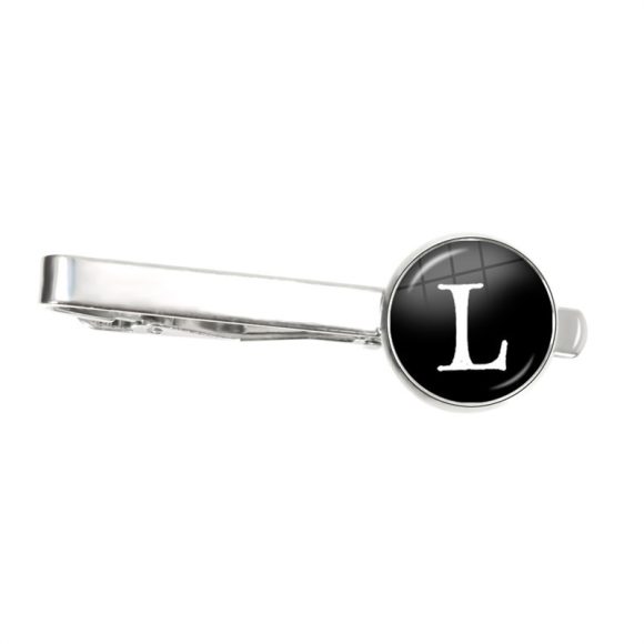 Letter Tie Clip Decoration With French Shirt - Image 2