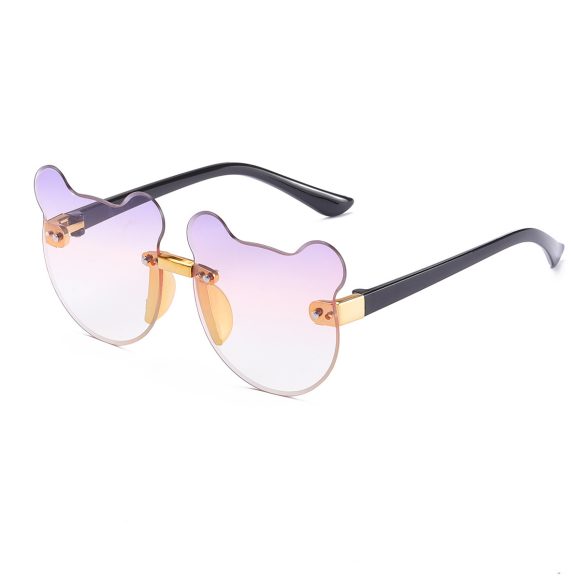 Cat Ear Kids Sunglasses Frameless Shape - Image 6