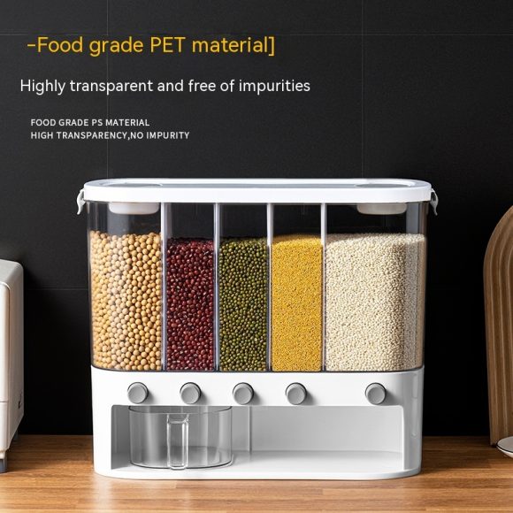 Sealed Kitchen Cereals Separated Storage Box - Image 6