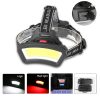 Lighting Distance Wide Angle COB LED Headlight Use 2x18650 Battery led HeadLamp USB rechargeable Lantern For Hike Outdoor - Image 6