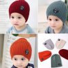 Children Unisex Fashion Ribbed Hat